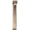 Ekena Millwork Thorton Slat Smooth Bracket w/ Offset Brace, Douglas Fir, 5 1/2"W x 28"D x 40"H BKT0604X28X40THR06SDF - alternate 3